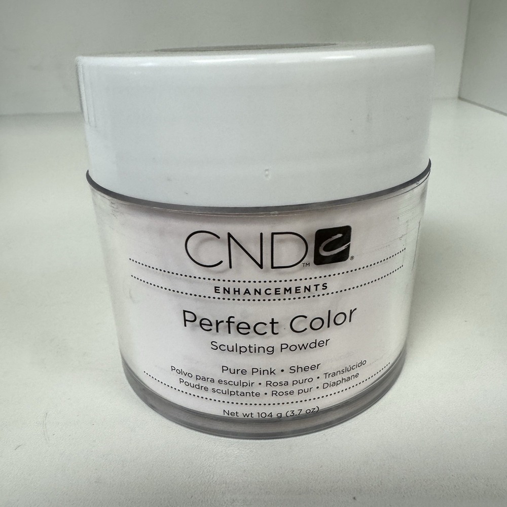 CND Sculpting Acrylic Powder 3.7oz Perfect Color Powder CND- Pure Pink